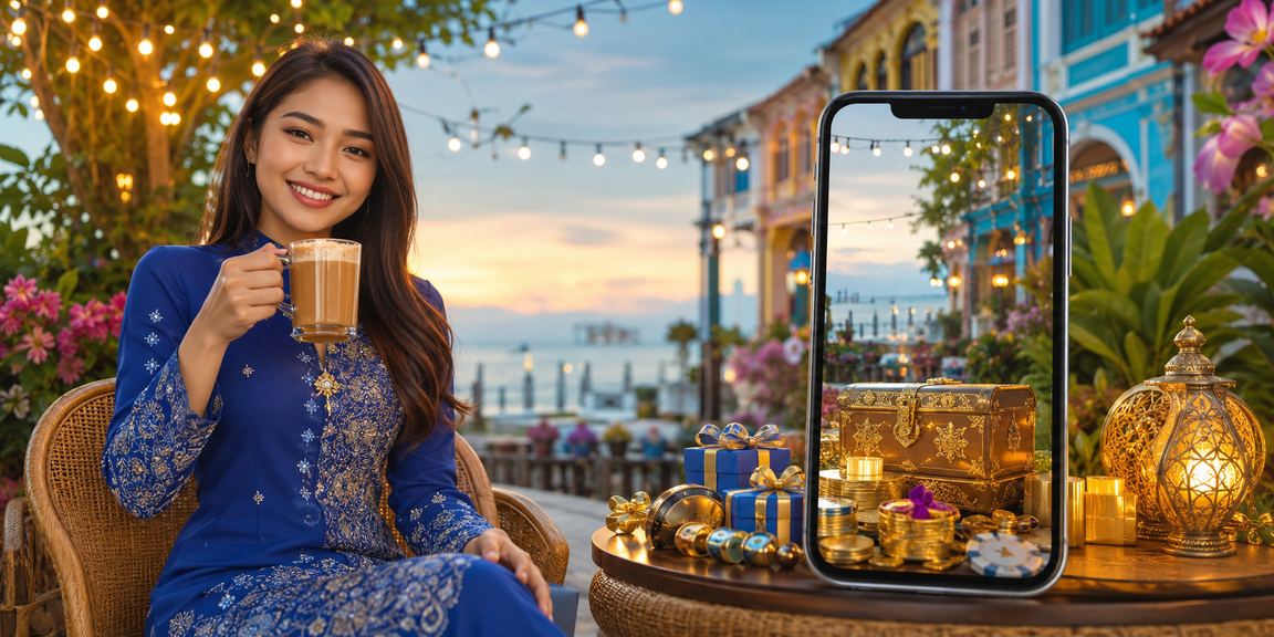 Pengguna Penang menyemak odds bola sepak menggunakan telefon pintar